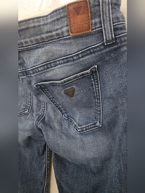 Y2K ​Guess Power Skinny Low Rise Jeans 28RG Indie Sleaze Sleek Denim